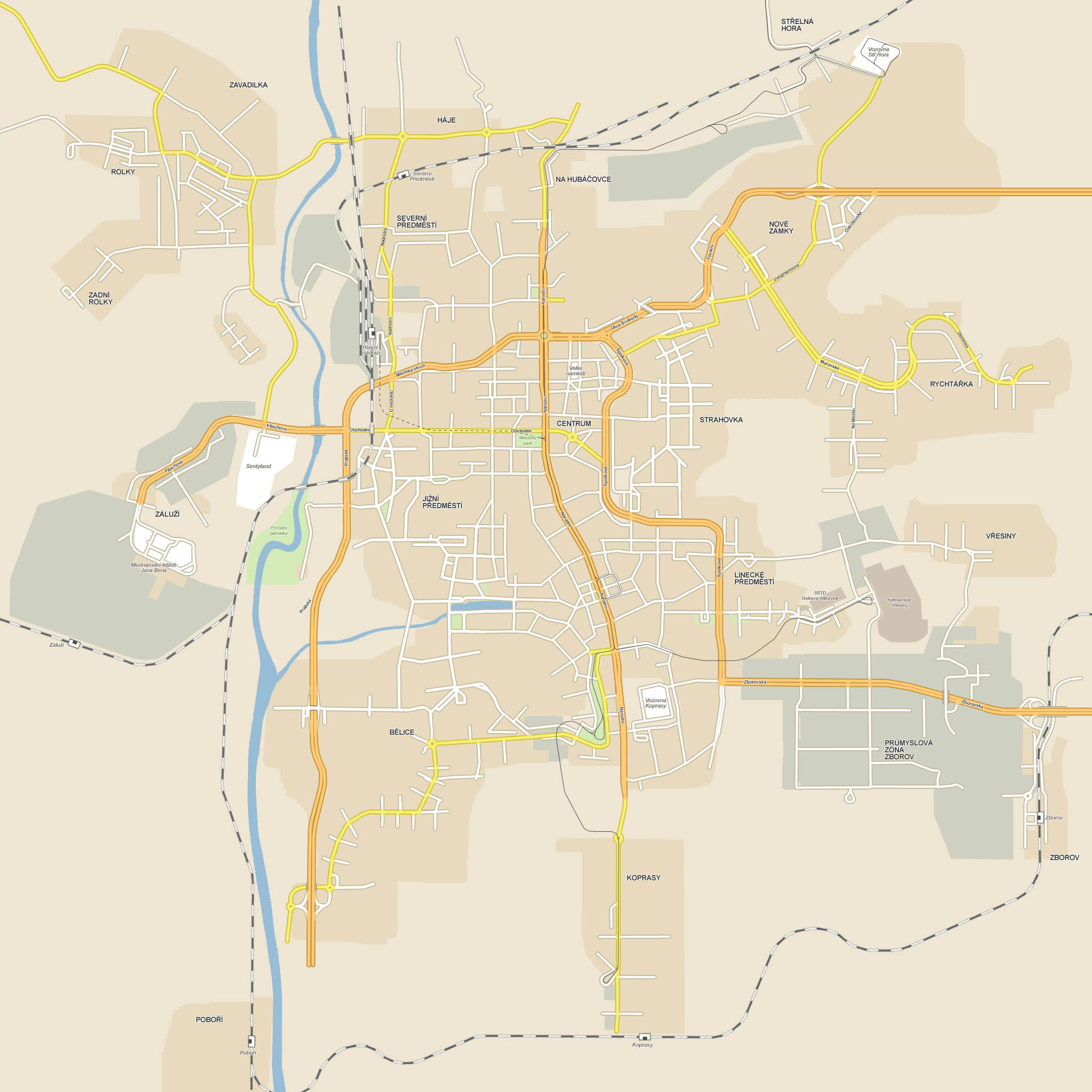 Online mapa